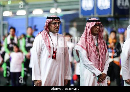 Saudi Prince durante la Formula 1 STC Saudi Arabian Grand Prix 2025, 5° round del Campionato del mondo di Formula 1 FIA 2025 dal 18 al 20 aprile 2025 sul circuito di Jeddah Corniche, a Jeddah, Arabia Saudita Foto Stock