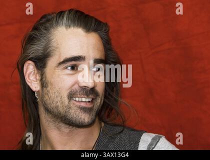 11 ottobre 2008 - Hollywood, California, Stati Uniti - Colin Farrell promuove ''orgoglio e gloria'' a Los Angeles, CA. 11 ottobre 2008 (Credit Image: © Armando Gallo/ZUMA Studio) Foto Stock