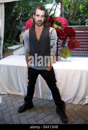 11 ottobre 2008 - Hollywood, California, Stati Uniti - Colin Farrell promuove ''orgoglio e gloria'' a Los Angeles, CA. 11 ottobre 2008 (Credit Image: © Armando Gallo/ZUMA Studio) Foto Stock
