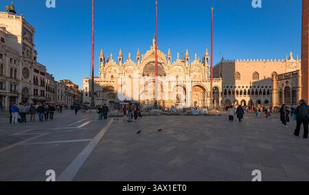Venezia, St. piazza del Marco Foto Stock
