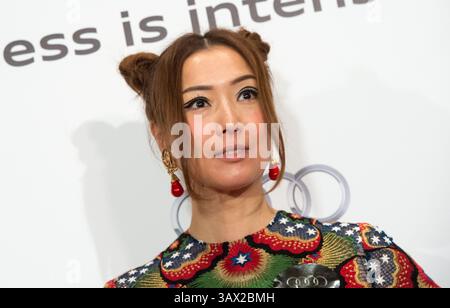 14 luglio 2016 - Hong Kong, Hong Kong S.A.R, Cina - SAMMI HUI CHENG SAU-MAN, Hong Kong Cantopop cantante e attrice al lancio dell'Audi A4 all'HKCEC Wan Chai Hong Kong (Credit Image: © Jayne Russell via ZUMA Wire) Foto Stock