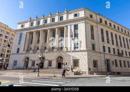 San Antonio, Texas - 6 aprile 2025: Hipolito F. Garcia Federal Building e United States Courthouse Foto Stock