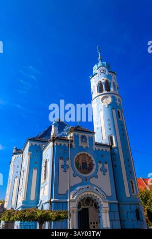 Chiesa Blu o Chiesa di Santa Elisabetta o Modry Kostolik a Bratislava, Slovacchia Foto Stock