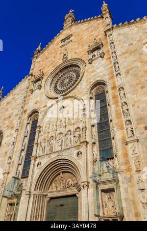 Cattedrale di Santa Maria Assunta, meglio conosciuta come Cattedrale di Como a Como, Lombardia, Italia Foto Stock