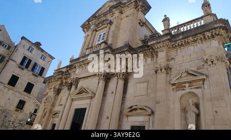 Chiesa - Dubrovnik, Croazia Foto Stock