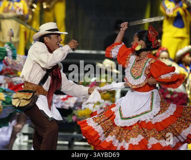 20 giugno 2010 - Bogota, cundinamarca, Colombia - (20/06/2010) Bogota - Cundinamarca (Colombia) 20 giugno 2010. Celebracion de Juan Manuel Santos elegido hoy como presidente de Colombia 2010-2014..foto: Milton Diaz/ El Tiempo (immagine di credito: © El Tiempo/GDA/ZUMApress.com) Foto Stock