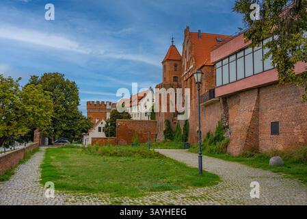 Vecchia fortificazione a Torun, PolandIMAGE Foto Stock