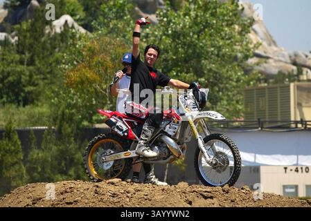 01 GIU. 2003 - ANAHEIM, CA, STATI UNITI - K31510FS. APERTURA DI X-GAMES XPERIENCE AL DISNEY'S CALIFORNIA ADVENTURE PARK. DISNEYLAND.ANAHEIM , CA.07/01/03. 2003.ROBERT DISTLER. (Immagine di credito: © Globe Photos/ZUMApress.com) Foto Stock