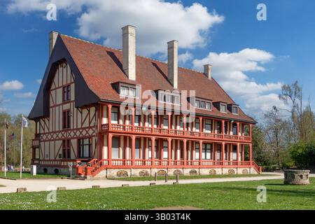 Museo commemorativo della prima guerra mondiale Passchendaele 1917 sulla terza battaglia di Ypres a Zonnebeke, Fiandre occidentali, Belgio Foto Stock