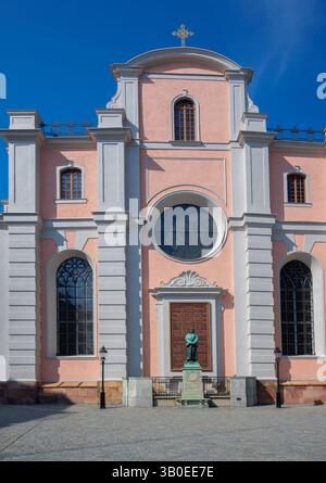 Storkyrkan, chiamata anche Stockholms domkyrka e Sankt Nikolai kyrka, è la più antica chiesa di Stoccolma. Foto Stock