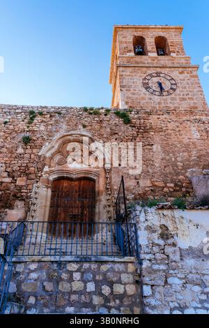 Residenza sontuosa. xvi secolo. Castello-fortezza. La Guardia, Jaén, Andalucía, Spagna, Europa Foto Stock