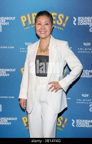 NY. 24 aprile 2025. Linda Cho è presente ai Pirati! The Penzance Musical Opening Night on Broadway, Todd Haimes Theatre, New York, NY, 24 aprile, 2025. crediti: Manoli Figetakis/Everett Collection/Alamy Live News Foto Stock