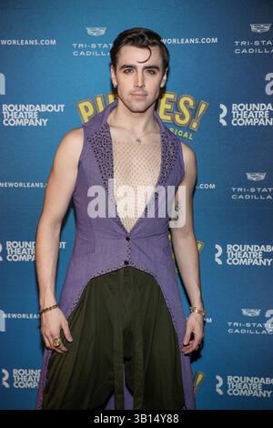 NY. 24 aprile 2025. Dan Hoy è presente per i Pirati! The Penzance Musical Opening Night on Broadway, Todd Haimes Theatre, New York, NY, 24 aprile, 2025. crediti: Manoli Figetakis/Everett Collection/Alamy Live News Foto Stock