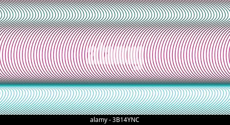 sfondo astratto sfumato rosa blu con strisce colorate Illustrazione Vettoriale