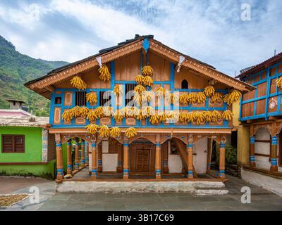 Sainji, Mussoorie, Uttarakhand, India Foto Stock