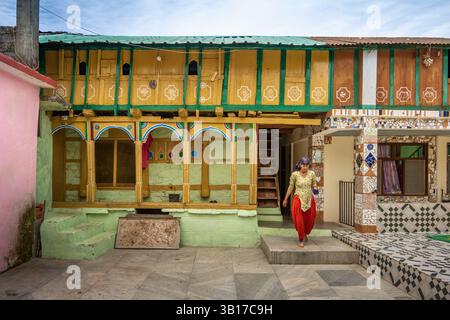 Sainji, Mussoorie, Uttarakhand, India Foto Stock