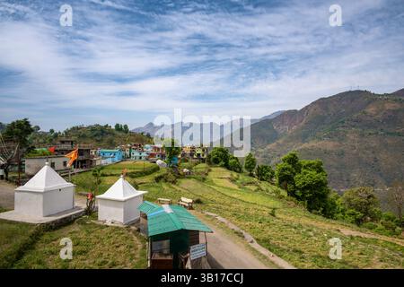 Sainji, Mussoorie, Uttarakhand, India Foto Stock