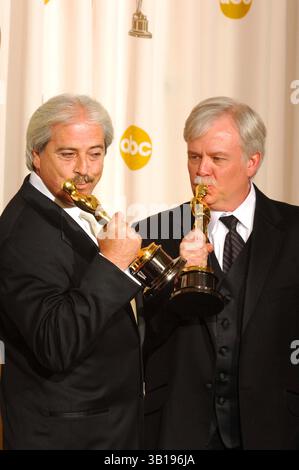 25 feb. 2007 - Hollywood, California, Stati Uniti - K2081MGE.THE 79 ACADEMY AWARDS / OSCAR (SALA STAMPA) TENUTI PRESSO IL KODAK THEATER, HOLLYWOOD, CA 02-25-2007 - 2007 (Credit Image: © Michael Germana/Globe Photos/ZUMAPRESS.com) Foto Stock