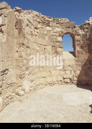 Fortezza Masada, Israele, Asia Foto Stock