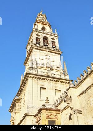 Torre campanaria della moschea di Cordova - Spagna Foto Stock
