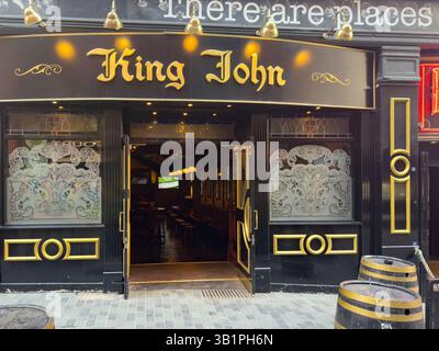 Mathew Street, Liverpool Foto Stock