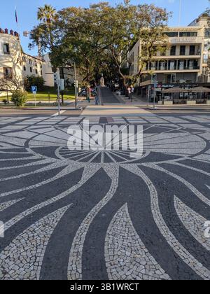 Funchal, centro di Madeira Foto Stock