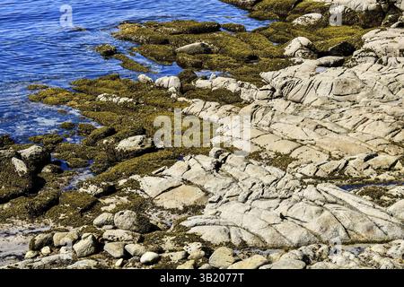Vista panoramica, a san cibrao lugo, spagna settentrionale, galizia, spagna Foto Stock