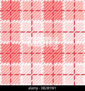 Tavoli da picnic a scacchi. Sfondo senza cuciture per tovaglie, abiti, gonne, tovaglioli o altri tessuti. Illustrazione vettoriale Illustrazione Vettoriale