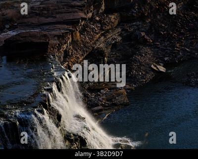 Potenza in movimento Foto Stock
