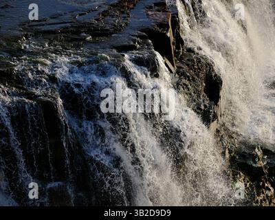 Potenza in movimento Foto Stock