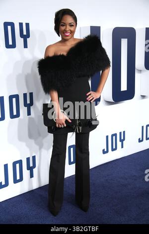 13 dicembre 2015 - New York, New York, Stati Uniti - ALICIA QUARLES partecipa alla prima mondiale di ''Joy''. Il teatro Ziegfeld, New York. 13 dicembre 2015.Photos by , Photos Inc 2015 (Credit Image: © Sonia Moskowitz/Globe Photos via ZUMA Wire) Foto Stock