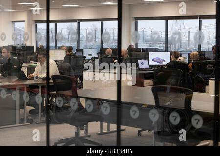 Rinascita delle auto sportive britanniche, stabilimento della Caterham Car a Dartford, Kent, Inghilterra, Regno Unito Foto Stock