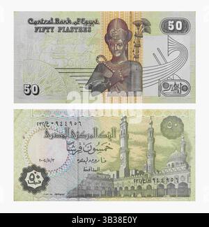 28 dicembre 2017 - Egitto - 50 Plastres Egypt (immagine di credito: © Andrey Nekrasov/ZUMA Wire/ZUMAPRESS.com) Foto Stock