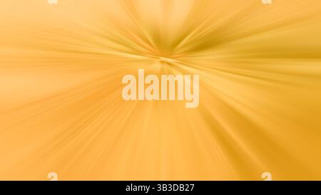 strisce di luce al neon dorate che irradiano dal centro . Attira il movimento della linea d'oro, la linea d'onda astratta, lo sfondo della tecnologia della luce, lo spazio di copia . Foto Stock