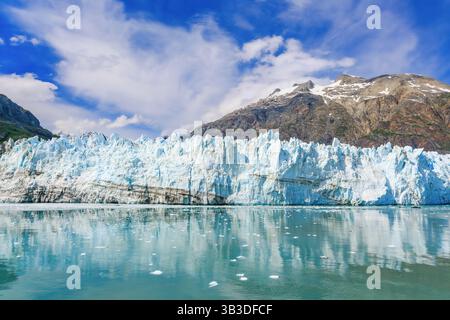 Ghiacciaio Margerie nel Glacier Bay National Park, Alaska. Foto Stock