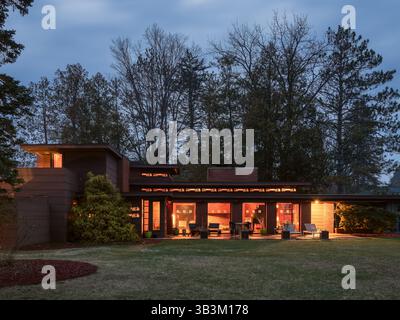 Schwartz House / Still Bend, ubicazione: Two Rivers WI, architetto: Frank Lloyd Wright Foto Stock
