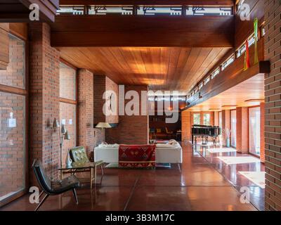 Schwartz House / Still Bend, ubicazione: Two Rivers WI, architetto: Frank Lloyd Wright Foto Stock