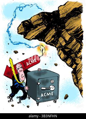 18 dicembre 2017 - USA - 2017 Year in Review di Dave Barry - giugno. (Immagine di credito: © Jack Ohman/TNS tramite filo ZUMA) Foto Stock