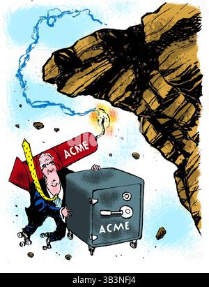 18 dicembre 2017 - USA - 2017 Year in Review di Dave Barry - giugno. (Immagine di credito: © Jack Ohman/TNS tramite filo ZUMA) Foto Stock