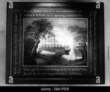 18 aprile 2012 - il Museum of American Art apre a Claverton Manor. Situato in alto sopra la valle del fiume Avon, Claverton Manor, vicino a Bath, è la sede del primo Museum of American Decoration che si sia mai fondato al di fuori degli Stati Uniti. Lo scopo della mostra è quello di dare al pubblico britannico - e agli altri visitatori d'oltremare un'idea più chiara e completa della portata e della qualità dell'arte americana attraverso la sua storia. Non solo le forme d'arte più convenzionali sono state spedite dagli Stati Uniti, ma stanze complete con il loro contenuto sono state riassemblate a Claverton. Foto Stock