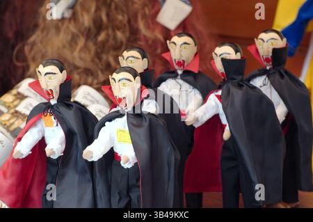 9 settembre 2009 - souvenir Vlad Drakula, Transilvania, Brasov, Romania (immagine di credito: © Andrey Nekrasov/ZUMA Wire/ZUMAPRESS.com) Foto Stock