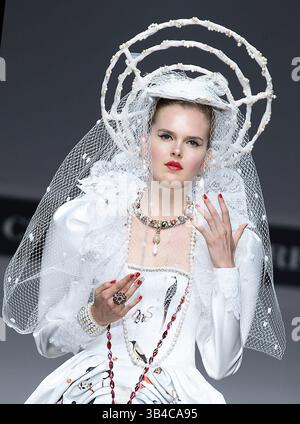 10 luglio 2015 - Roma, Italia - Curiel Couture autunno inverno 2015/2016 alla Rome Fashion Week 2015. (Immagine di credito: © Evandro Inetti/ZUMA Wire) Foto Stock