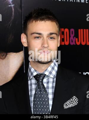 Douglas Booth alla prima di Romeo & Giulietta a Los Angeles - 24 settembre 2013 Foto Stock