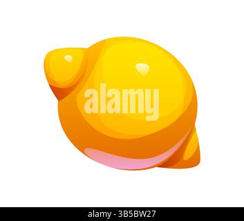 Simbolo del periodo di punteggiatura del limone del carattere messicano Cartoon. Cultura ispanica simbolo speciale dell'alfabeto fiesta, vettore di partito messicano elemento di caratteri ABC o Cinco Illustrazione Vettoriale