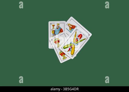 Carte da gioco spagnole Foto Stock