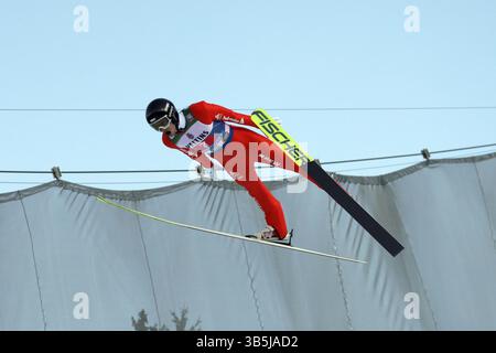 Gregor Deschwanden (Svizzera/sui) alla gara di apertura del 73° Torneo Four Hills Oberstdorf, Oberstdorf, Germania / Germania Foto Stock