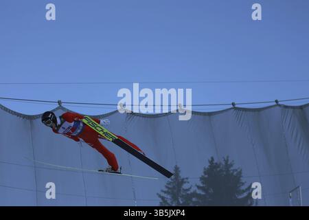 Gregor Deschwanden (Svizzera/sui) alla gara di apertura del 73° Torneo Four Hills Oberstdorf, Oberstdorf, Germania / Germania Foto Stock