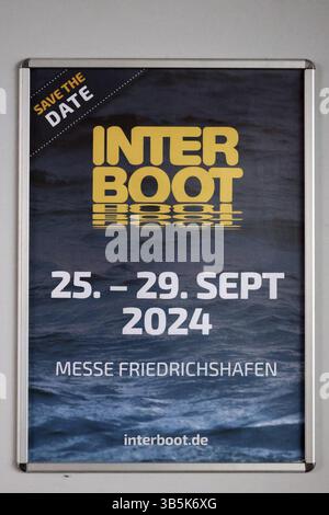 È aperta la 63a fiera Interboot 2024 di Friedrichshafen, Friedrichshafen, Germania / Germania Foto Stock