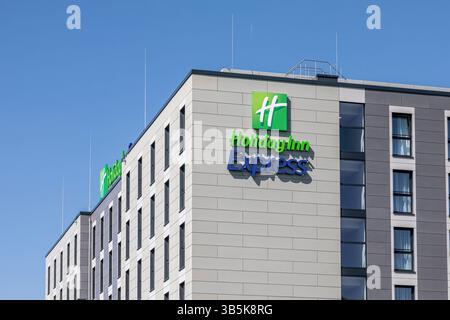 Holiday Inn Express Hotel all'aeroporto Foto Stock