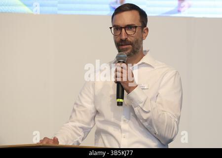 Felix Klarmann, Project Manager della fiera Interboot 2024 di Friedrichshafen, Friedrichshafen, Germania / Germania Foto Stock